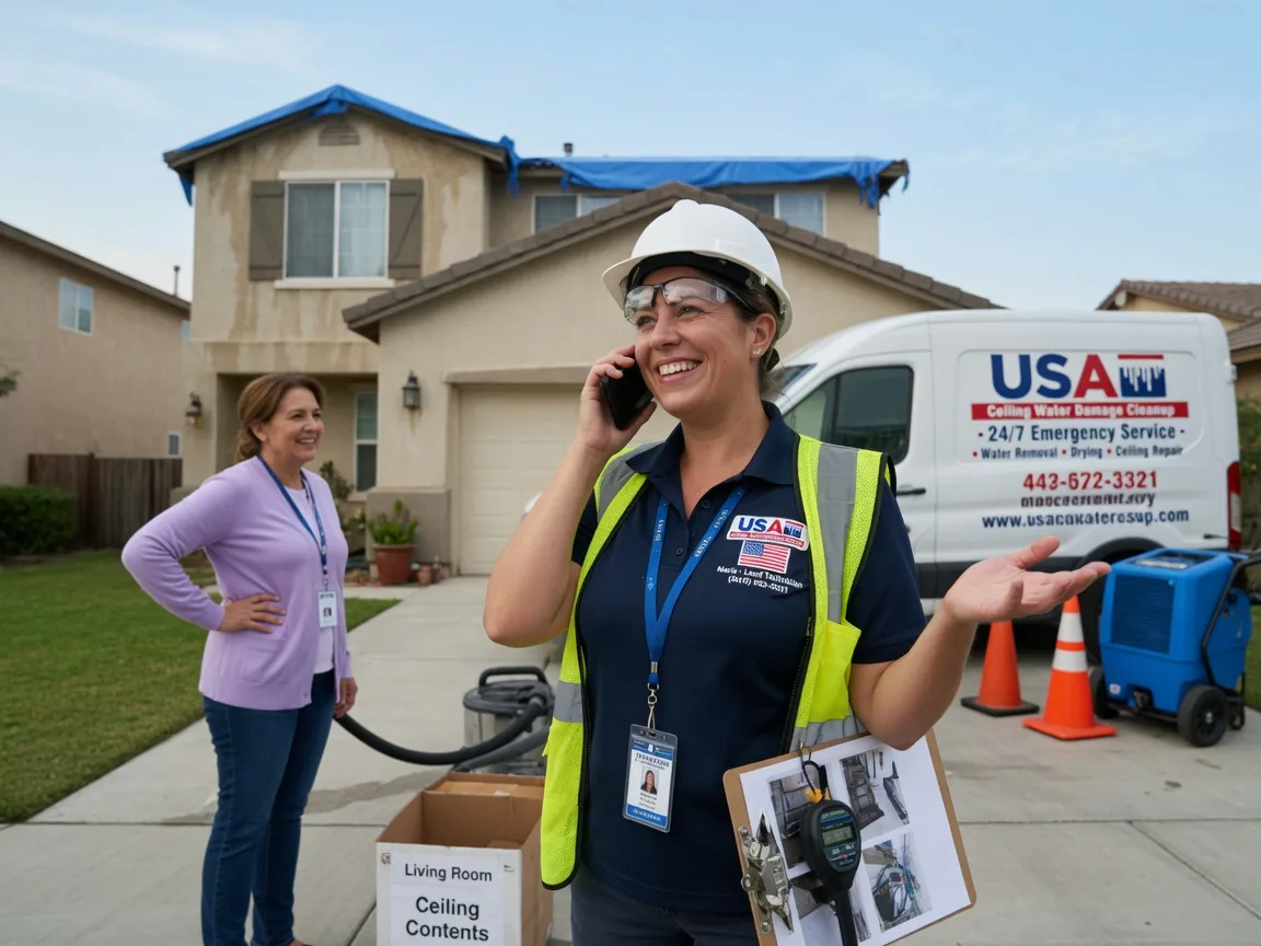 Ceiling Water Damage Restoration Bourbonnais, IL FAQs